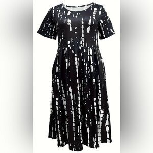 This Dress Speaks Comfort. Elegant enough to wear to a Dinner Party.